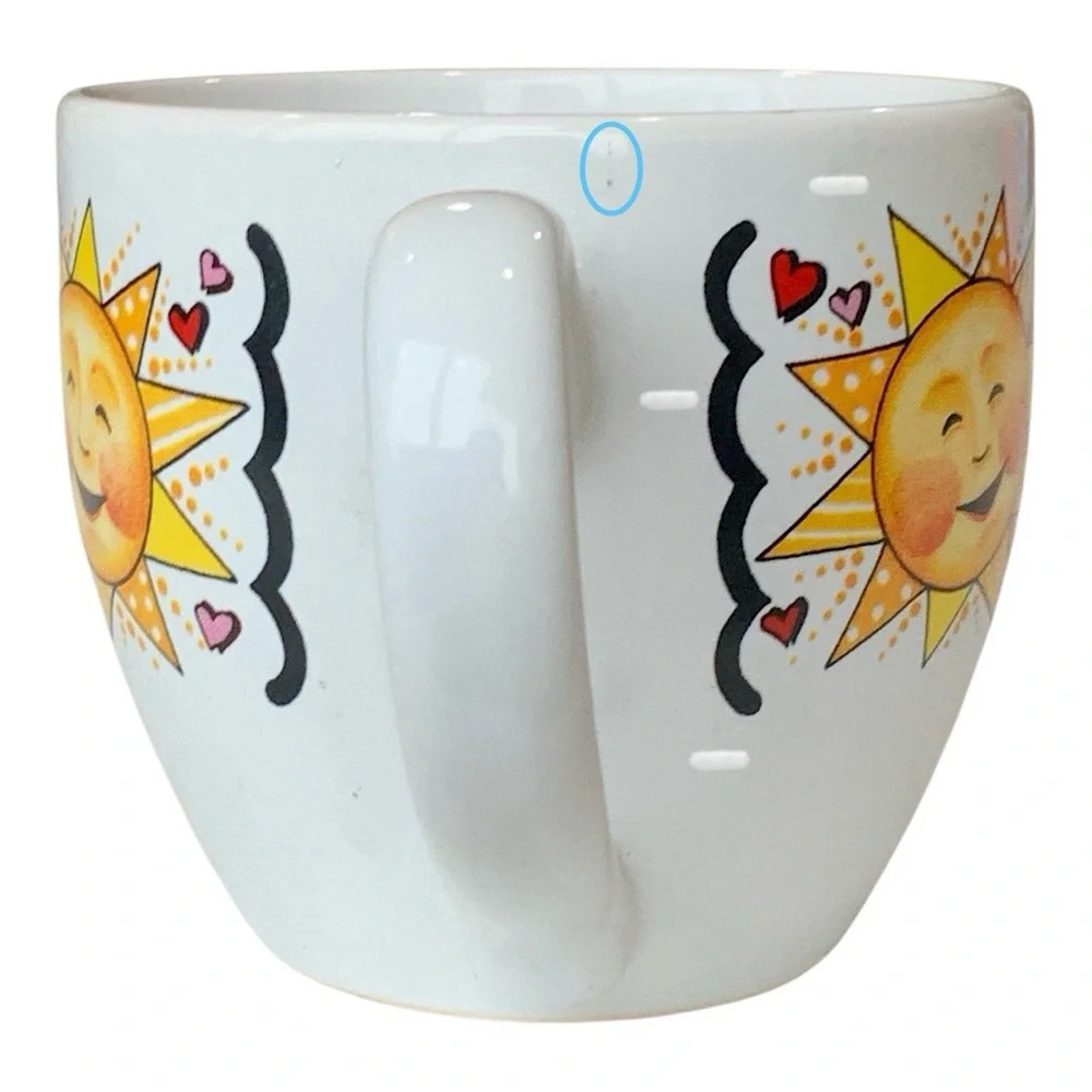 Vintage Mary Englebreit Sun Celestial Mug Cup 8oz - Picture 7 of 8